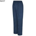 Navy Blue Red Kap Women's Poplin Pant (6-28)